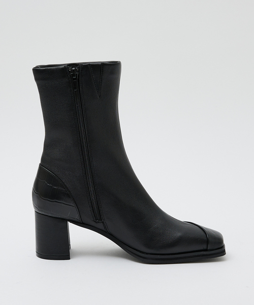 Au BANNISTER（オゥバニスター）の「スノーソールストレッチブーツ（ブーツ・レディース・ブラック/ライトベージュ・38/39/35/36/37）」の11枚目の写真