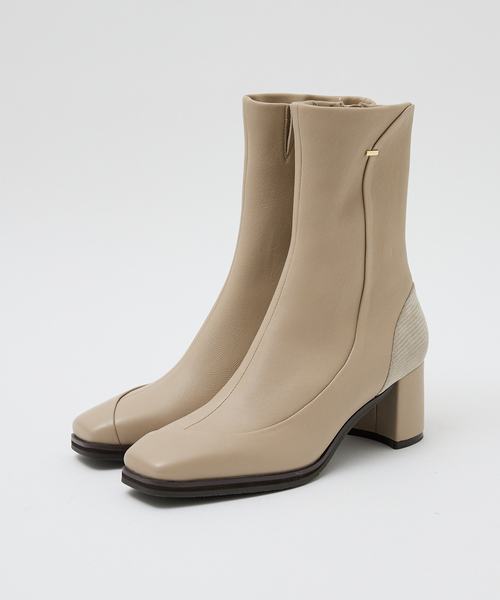 Au BANNISTER（オゥバニスター）の「スノーソールストレッチブーツ（ブーツ・レディース・ブラック/ライトベージュ・38/39/35/36/37）」の19枚目の写真