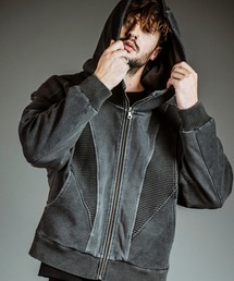NO ID.（ノーアイディ）の「【NO ID.】Changing Knit Hooded Blouson / チェンジング ニット フーデッド ブルゾン（ブルゾン）」