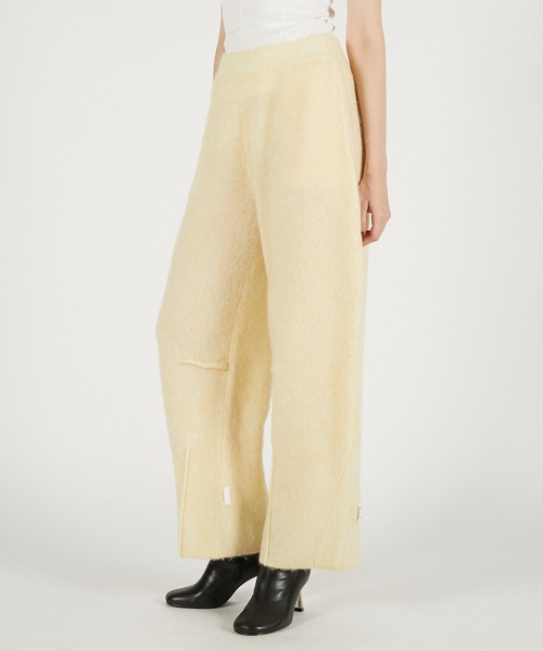 PRANK PROJECT（プランクプロジェクト）の「2WAYコクーンニットパンツ / 2-Way Cocoon Knit Pants（その他パンツ・レディース・グレー/イエロー・38/36）」の7枚目の写真