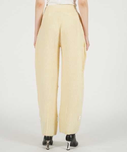 PRANK PROJECT（プランクプロジェクト）の「2WAYコクーンニットパンツ / 2-Way Cocoon Knit Pants（その他パンツ・レディース・グレー/イエロー・38/36）」の8枚目の写真