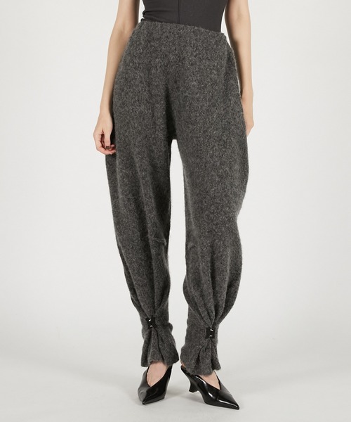 PRANK PROJECT（プランクプロジェクト）の「2WAYコクーンニットパンツ / 2-Way Cocoon Knit Pants（その他パンツ・レディース・グレー/イエロー・38/36）」の10枚目の写真