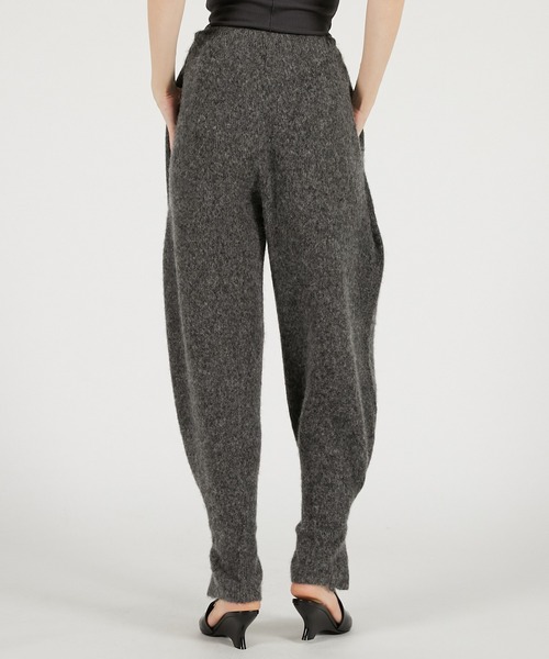 PRANK PROJECT（プランクプロジェクト）の「2WAYコクーンニットパンツ / 2-Way Cocoon Knit Pants（その他パンツ・レディース・グレー/イエロー・38/36）」の11枚目の写真
