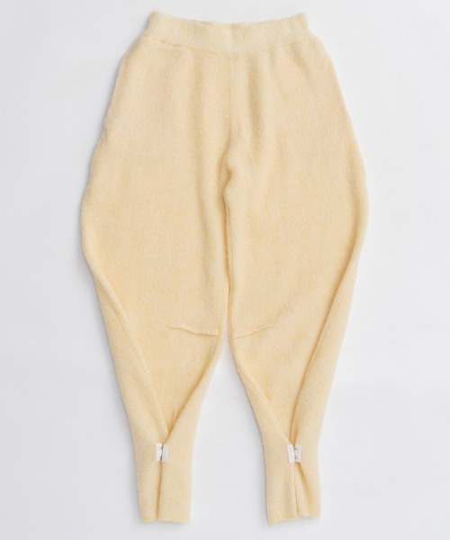 PRANK PROJECT（プランクプロジェクト）の「2WAYコクーンニットパンツ / 2-Way Cocoon Knit Pants（その他パンツ・レディース・グレー/イエロー・38/36）」の13枚目の写真