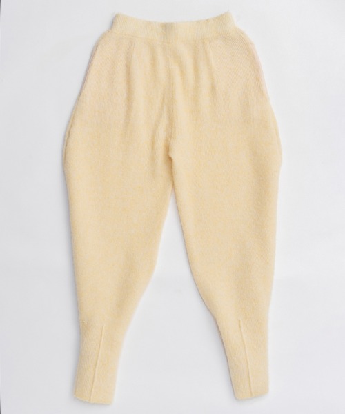 PRANK PROJECT（プランクプロジェクト）の「2WAYコクーンニットパンツ / 2-Way Cocoon Knit Pants（その他パンツ・レディース・グレー/イエロー・38/36）」の14枚目の写真