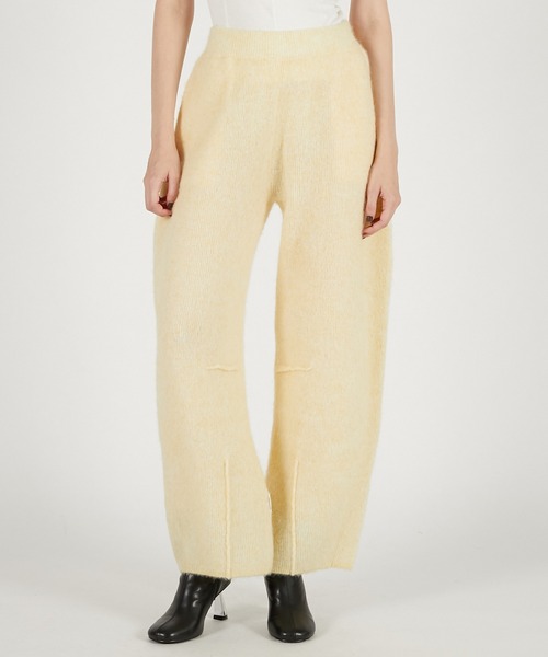 PRANK PROJECT（プランクプロジェクト）の「2WAYコクーンニットパンツ / 2-Way Cocoon Knit Pants（その他パンツ・レディース・グレー/イエロー・38/36）」の3枚目の写真