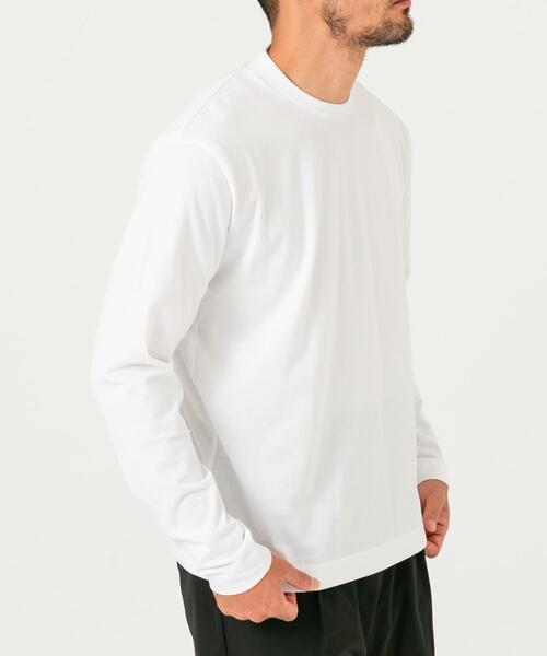 URBAN RESEARCH ROSSO MEN（アーバンリサーチロッソメン）の「吸湿速乾 2PACK ロングスリーブTシャツ（Tシャツ/カットソー・メンズ・チャコールグレー/ネイビー/ホワイト/ブラック・MEDIUM/LARGE/X-LARGE/SMALL）」の22枚目の写真