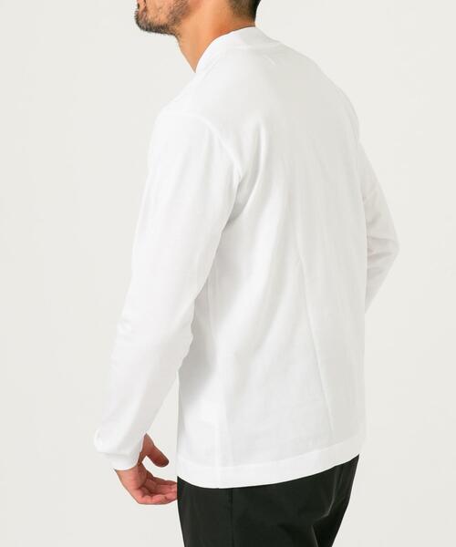 URBAN RESEARCH ROSSO MEN（アーバンリサーチロッソメン）の「吸湿速乾 2PACK ロングスリーブTシャツ（Tシャツ/カットソー・メンズ・チャコールグレー/ネイビー/ホワイト/ブラック・MEDIUM/LARGE/X-LARGE/SMALL）」の21枚目の写真