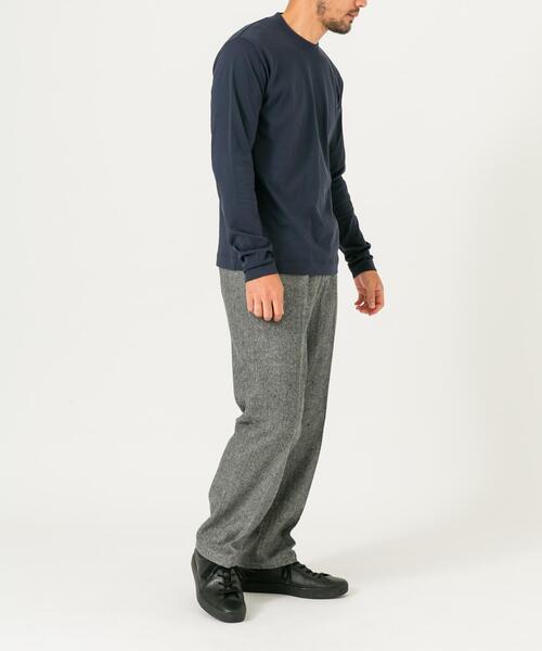URBAN RESEARCH ROSSO MEN（アーバンリサーチロッソメン）の「吸湿速乾 2PACK ロングスリーブTシャツ（Tシャツ/カットソー・メンズ・チャコールグレー/ネイビー/ホワイト/ブラック・MEDIUM/LARGE/X-LARGE/SMALL）」の5枚目の写真