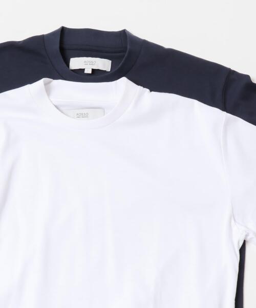 URBAN RESEARCH ROSSO MEN（アーバンリサーチロッソメン）の「吸湿速乾 2PACK ロングスリーブTシャツ（Tシャツ/カットソー・メンズ・チャコールグレー/ネイビー/ホワイト/ブラック・MEDIUM/LARGE/X-LARGE/SMALL）」の11枚目の写真