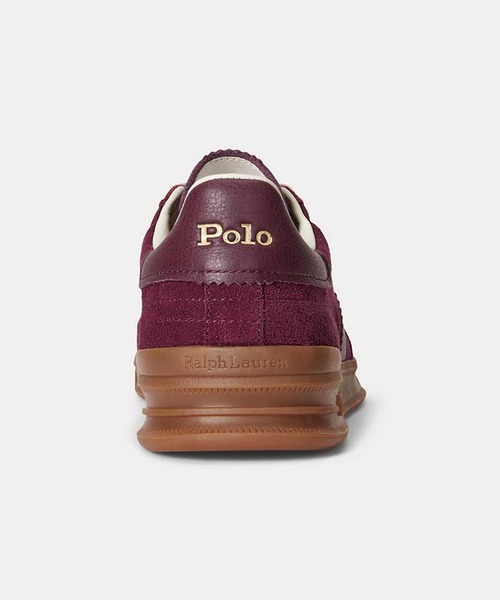 POLO RALPH LAUREN(ポロ ラルフ ローレン)の「ポロ ラルフ ローレン HRT AERA PP ヘリテージコート アエラ PP スニーカー(スニーカー・レディース・ワイン・50/60/70/40)」の7枚目の写真
