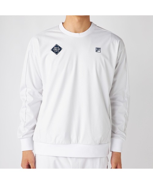 FILA GOLF(フィラゴルフ )の「FILA GOLF フィラゴルフ ライトボンディングブルゾン サイドファスナー 防風 軽量 ライトアウター ストレッチ(その他トップス・メンズ・ブラック/ベージュ/ホワイト・3L/LL/L/M)」の9枚目の写真