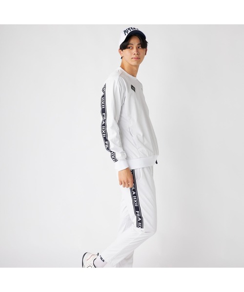FILA GOLF(フィラゴルフ )の「FILA GOLF フィラゴルフ ライトボンディングブルゾン サイドファスナー 防風 軽量 ライトアウター ストレッチ(その他トップス・メンズ・ブラック/ベージュ/ホワイト・3L/LL/L/M)」の6枚目の写真