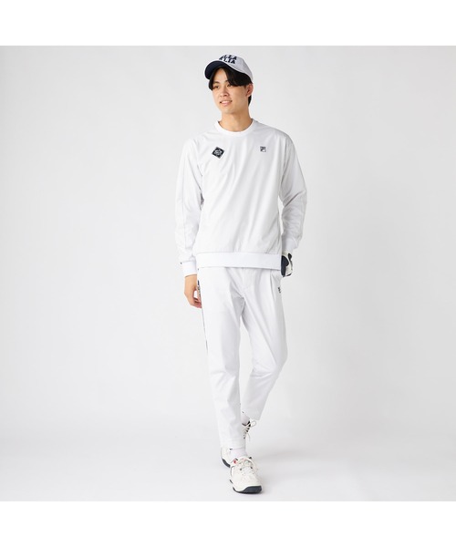 FILA GOLF(フィラゴルフ )の「FILA GOLF フィラゴルフ ライトボンディングブルゾン サイドファスナー 防風 軽量 ライトアウター ストレッチ(その他トップス・メンズ・ブラック/ベージュ/ホワイト・3L/LL/L/M)」の7枚目の写真