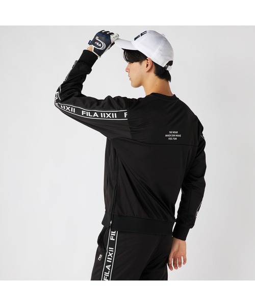 FILA GOLF(フィラゴルフ )の「FILA GOLF フィラゴルフ ライトボンディングブルゾン サイドファスナー 防風 軽量 ライトアウター ストレッチ(その他トップス・メンズ・ブラック/ベージュ/ホワイト・3L/LL/L/M)」の17枚目の写真