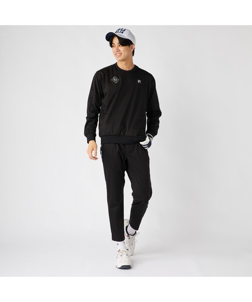 FILA GOLF(フィラゴルフ )の「FILA GOLF フィラゴルフ ライトボンディングブルゾン サイドファスナー 防風 軽量 ライトアウター ストレッチ(その他トップス・メンズ・ブラック/ベージュ/ホワイト・3L/LL/L/M)」の20枚目の写真