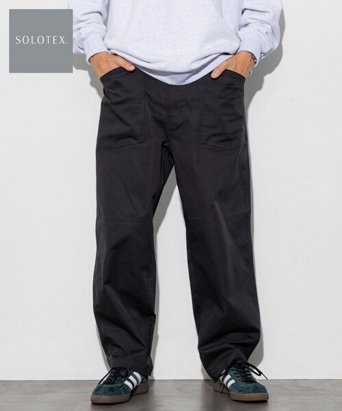 FREAK'S STORE（フリークスストア）の「SOLOTEX/ソロテックス ベイカーパンツ / BAKER PANTS（その他パンツ・メンズ・チャコールグレー/ブラック/ベージュ/その他7・LARGE/MEDIUM/SMALL）」の2枚目の写真