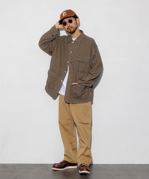 FREAK'S STORE（フリークスストア）の「SOLOTEX/ソロテックス ベイカーパンツ / BAKER PANTS（その他パンツ・メンズ・チャコールグレー/ブラック/ベージュ/その他7・LARGE/MEDIUM/SMALL）」の7枚目の写真