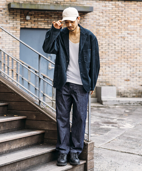 FREAK'S STORE(フリークスストア)の「ストレートシルエット ベイカーパンツ Fabric by SOLOTEX®︎(その他パンツ・メンズ・チャコールグレー/ブラック/ベージュ/その他7・LARGE/MEDIUM/SMALL)」の17枚目の写真