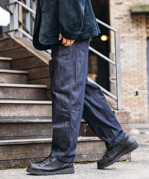 FREAK'S STORE(フリークスストア)の「ストレートシルエット ベイカーパンツ Fabric by SOLOTEX(R)(その他パンツ・メンズ・チャコールグレー/ブラック/ベージュ/その他7・LARGE/MEDIUM/SMALL)」の22枚目の写真
