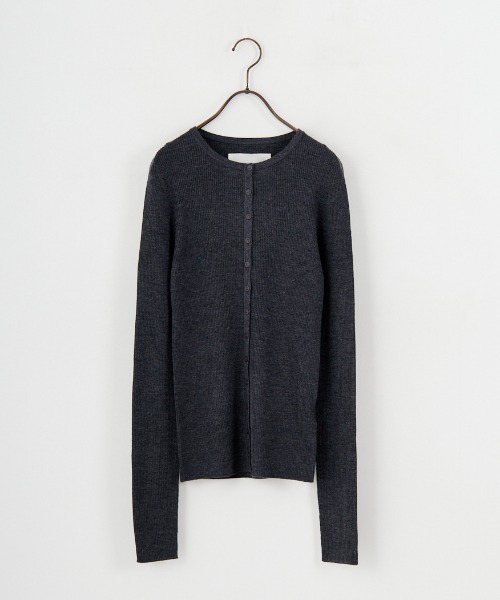 TODAYFUL/トゥデイフル] シルクウール ニットカーディガン