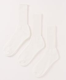 FRUIT OF THE LOOM(�t���[�c�I�u�U���[��)��C FTL3P ���[�Y�t�B�b�g3P�\�b�N�X DadSocksSocks(white)(�\�b�N�X/�C��)