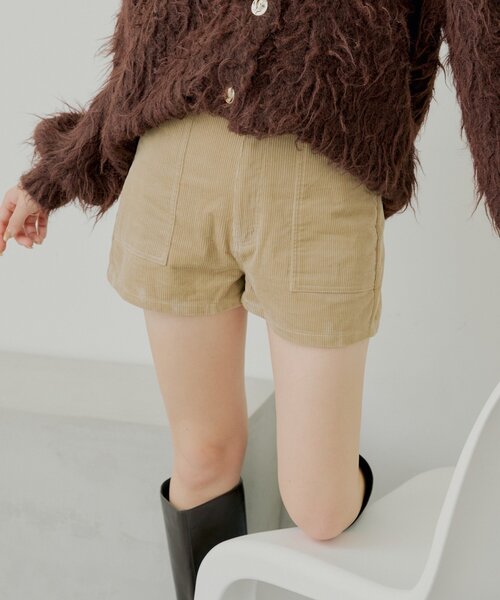 新色追加】コーデュロイショートパンツ（その他パンツ）｜Chico（チコ