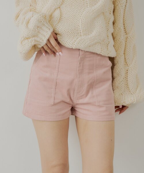 新色追加】コーデュロイショートパンツ（その他パンツ）｜Chico（チコ