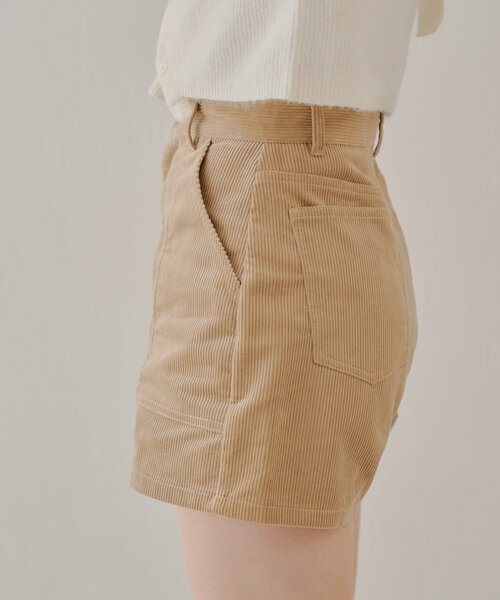 Chico（チコ）の「コーデュロイショートパンツ（その他パンツ・レディース・ブラック/ベージュ/ブラウン/ピンク・SMALL/MEDIUM）」の20枚目の写真