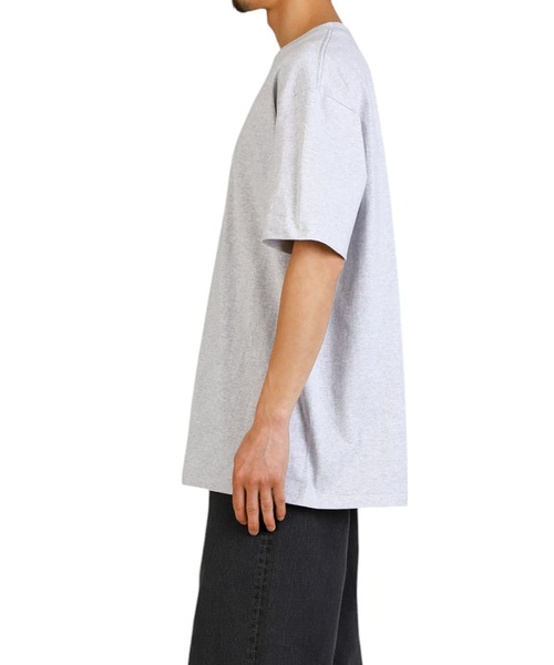 orSlow（オアスロウ）の「Orslow / オアスロウ：JUST T-SHIRT：01-0018-64[STD]（Tシャツ/カットソー・メンズ・グレー・4(XL)/3(L)）」の6枚目の写真