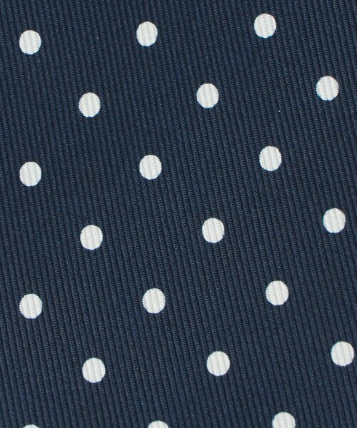 UNITED ARROWS（ユナイテッドアローズ）の「ADAMLEY ドット プリントネクタイ（ネクタイ・メンズ・ネイビー・FREE）」の4枚目の写真
