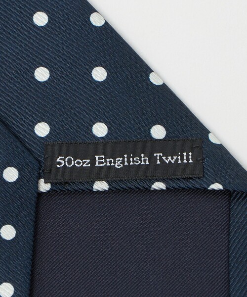 UNITED ARROWS（ユナイテッドアローズ）の「ADAMLEY ドット プリントネクタイ（ネクタイ・メンズ・ネイビー・FREE）」の6枚目の写真