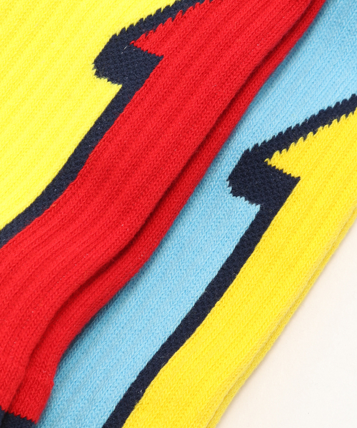 LIXTICK（リックスティック）の「LIXTICK/リックスティック ARROW SOCKS 2P（ソックス/靴下・メンズ・ブルー・FREE）」の4枚目の写真