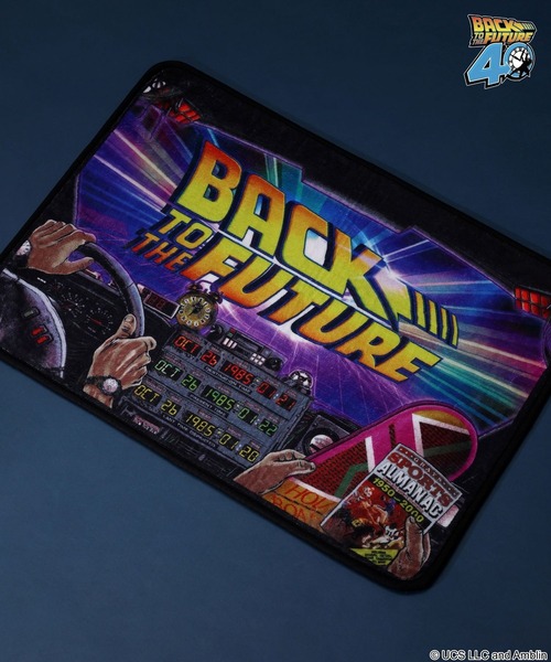 バック・トゥ・ザ・フューチャー】コラボ マット（ラグ/マット）｜niko