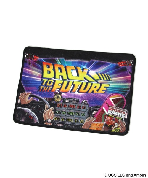 バックトゥーザフューチャー ニコアンド　ラグ バック・トゥ・ザ・フューチャー】コラボ マット（ラグ/マット）｜niko