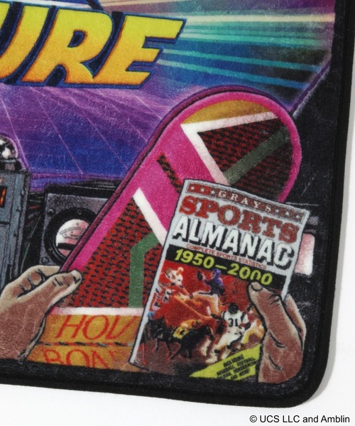 バック・トゥ・ザ・フューチャー】コラボ マット（ラグ/マット）｜niko