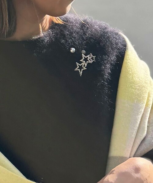 grace grace （グラスグラス）の「【grace grace/グラスグラス】ボールパヴェプッシュピン（ブローチ/コサージュ・レディース・ゴールド/シルバー・FREE）」の5枚目の写真