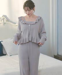 eMutille（エミュティーユ）の「【SET ITEM】cup in camisole knit set up /カップインキャミソールニットセットアップ（ルームウェア/パジャマ）」