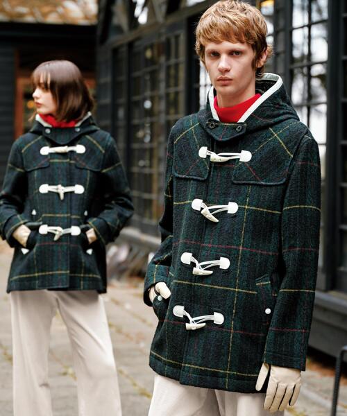 タータンチェック ダッフルジャケット（ダッフルコート）｜DRESSTERIOR
