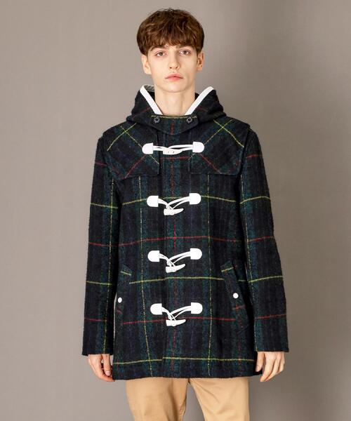 45rpm NMD ダッフルコート　タータンチェック　サイズ1 45rpm NMD ダッフルコート タータンチェック サイズ1 90's コットン