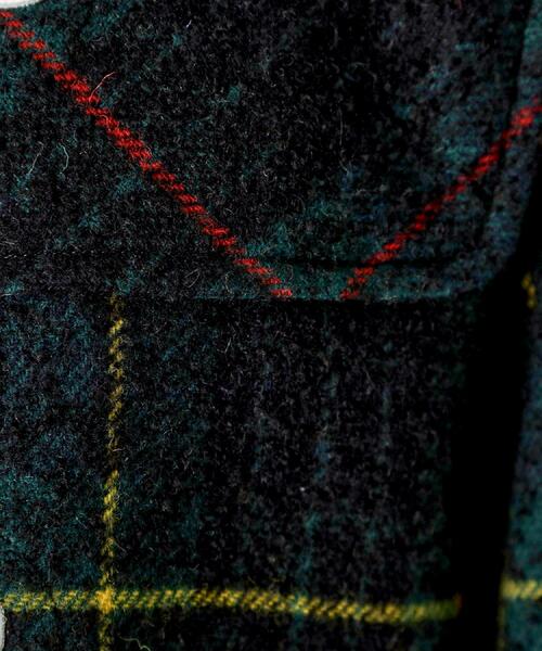 セール】タータンチェック ダッフルジャケット（ダッフルコート