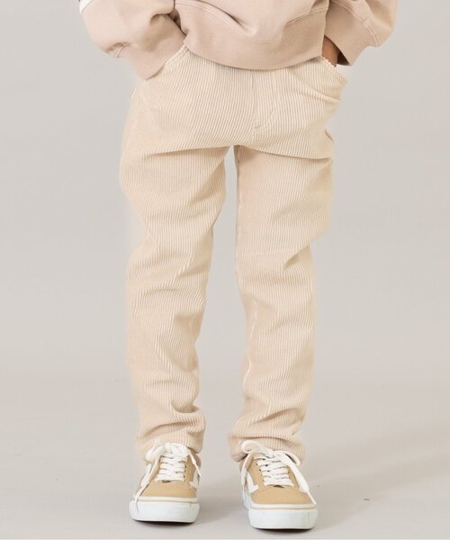 and D. petit main(アンドディープティマイン)の「ソフトタッチカットコールスリムパンツ(その他パンツ・キッズ・ダークブラウン/ダークグリーン/ライトグレー/チャコール/アイボリー・120cm/140cm/90cm/100cm/110cm/130cm)」の2枚目の写真