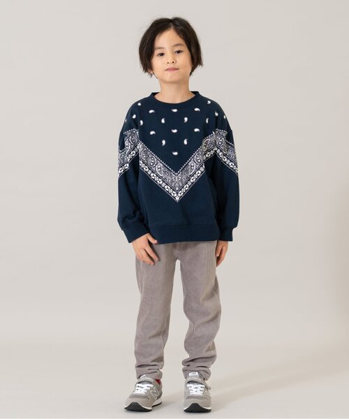 and D. petit main(アンドディープティマイン)の「ソフトタッチカットコールスリムパンツ(その他パンツ・キッズ・ダークブラウン/ダークグリーン/ライトグレー/チャコール/アイボリー・120cm/140cm/90cm/100cm/110cm/130cm)」の6枚目の写真