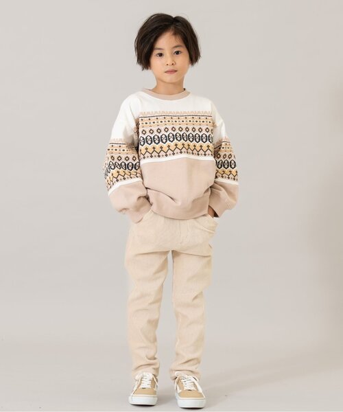 and D. petit main(アンドディープティマイン)の「ソフトタッチカットコールスリムパンツ(その他パンツ・キッズ・ダークブラウン/ダークグリーン/ライトグレー/チャコール/アイボリー・120cm/140cm/90cm/100cm/110cm/130cm)」の9枚目の写真