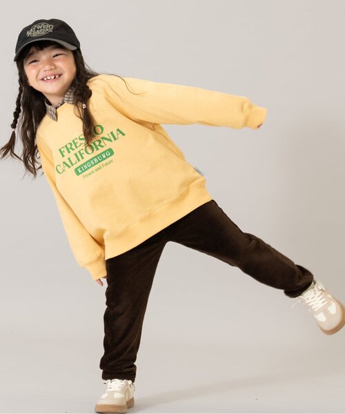 and D. petit main(アンドディープティマイン)の「ソフトタッチカットコールスリムパンツ(その他パンツ・キッズ・ダークブラウン/ダークグリーン/ライトグレー/チャコール/アイボリー・120cm/140cm/90cm/100cm/110cm/130cm)」の11枚目の写真