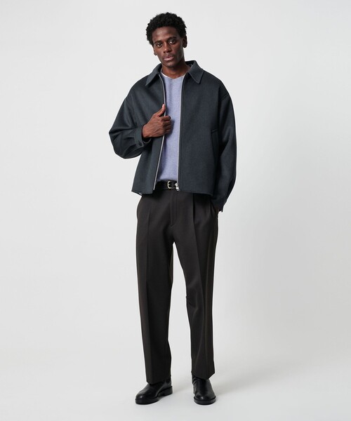 BEAUTY&YOUTH UNITED ARROWS(ビューティーアンドユースユナイテッドアローズ)の「ショートビーバー リバー ブルゾン(ブルゾン・メンズ・ネイビー/ベージュ/ダークグレー・S/M/XL/L)」の16枚目の写真