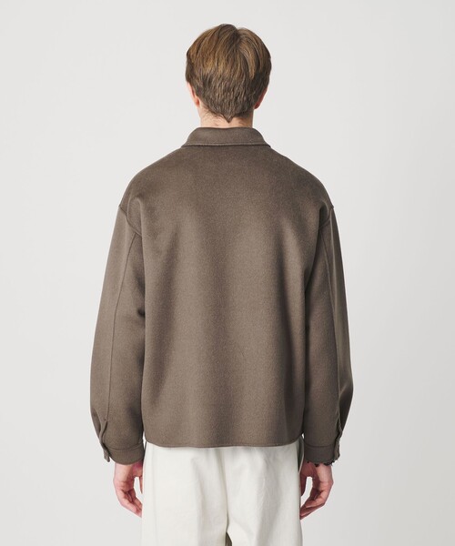 BEAUTY&YOUTH UNITED ARROWS(ビューティーアンドユースユナイテッドアローズ)の「ショートビーバー リバー ブルゾン(ブルゾン・メンズ・ネイビー/ベージュ/ダークグレー・S/M/XL/L)」の22枚目の写真