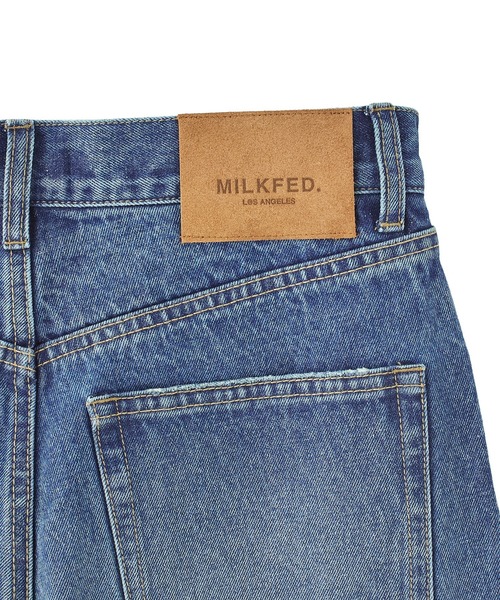 MILKFED.（ミルクフェド）の「DOODLE EMBROIDERED DENIM PANTS（デニムパンツ・レディース・ライトブルー/ライトインディゴブルー・S/M）」の17枚目の写真