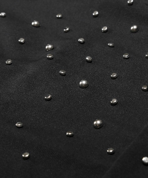 LUXSTYLE（ラグスタイル）の「メタルパールストーン長袖シャツ（シャツ/ブラウス・メンズ・ホワイト/ブラック・L/M）」の17枚目の写真