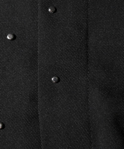 LUXSTYLE（ラグスタイル）の「メタルパールストーン長袖シャツ（シャツ/ブラウス・メンズ・ホワイト/ブラック・L/M）」の18枚目の写真